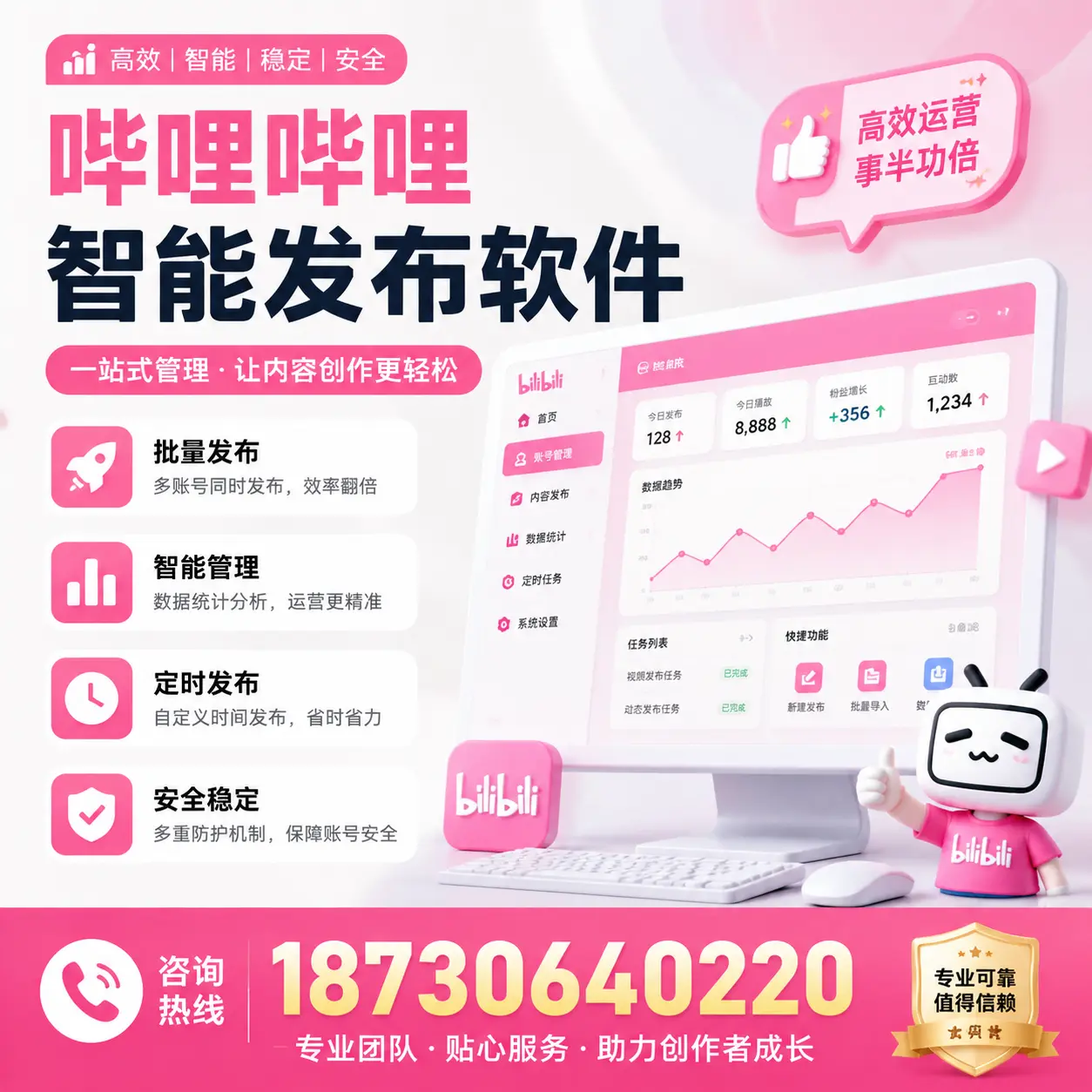 如何评估哔哩哔哩智能发布软件的ROI?日照 企业必读